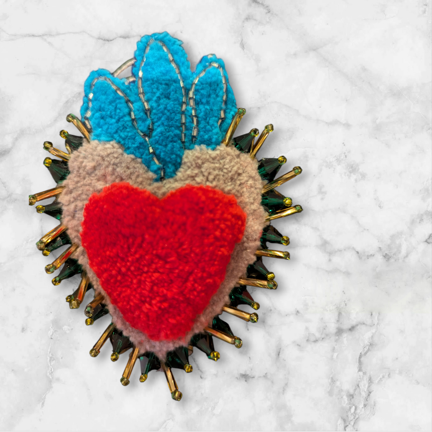 Brooch Ex-Voto _ Big Heart