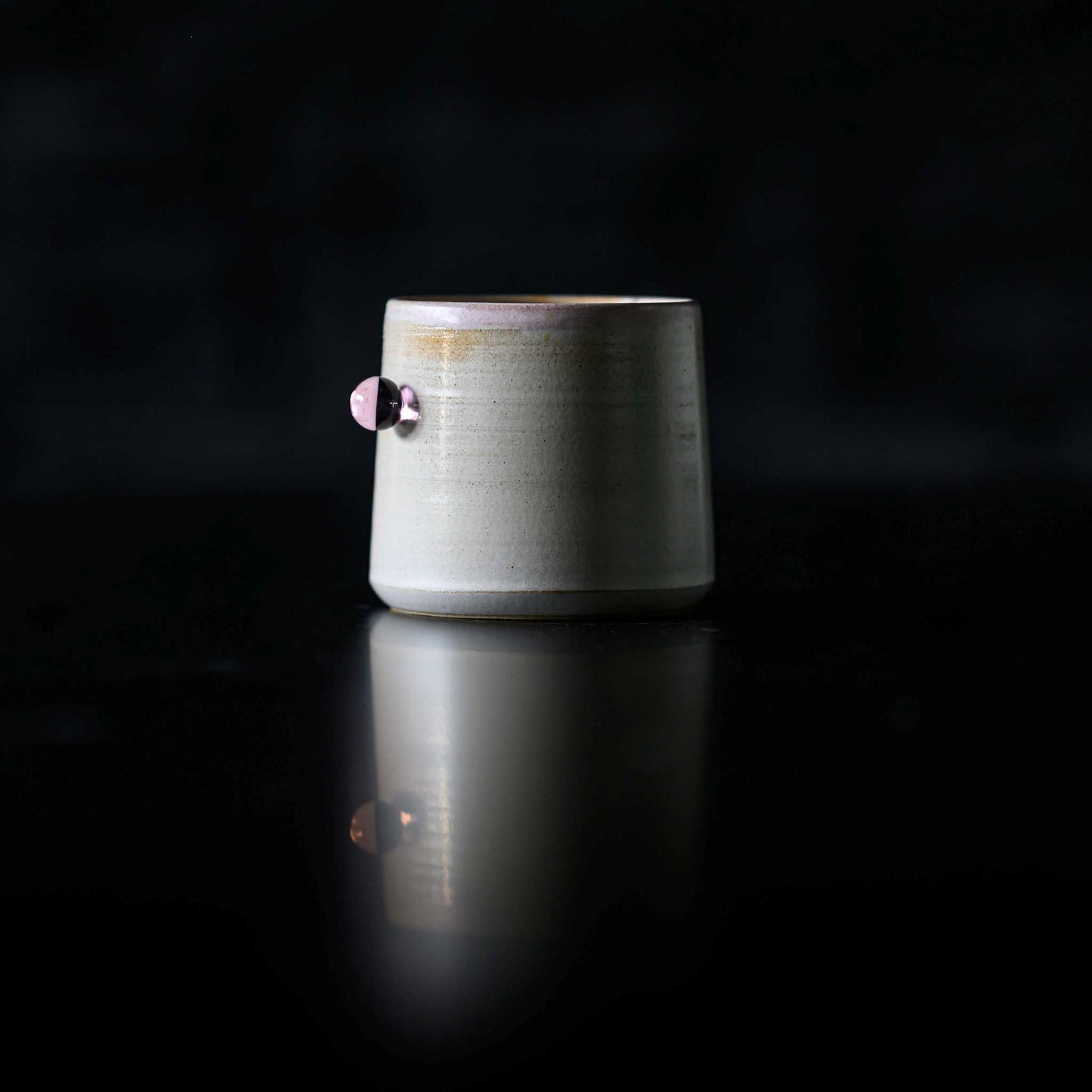 Ceramic & Glass Cups by Els Flossie (set of 2 cups)