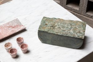 Marble desert box