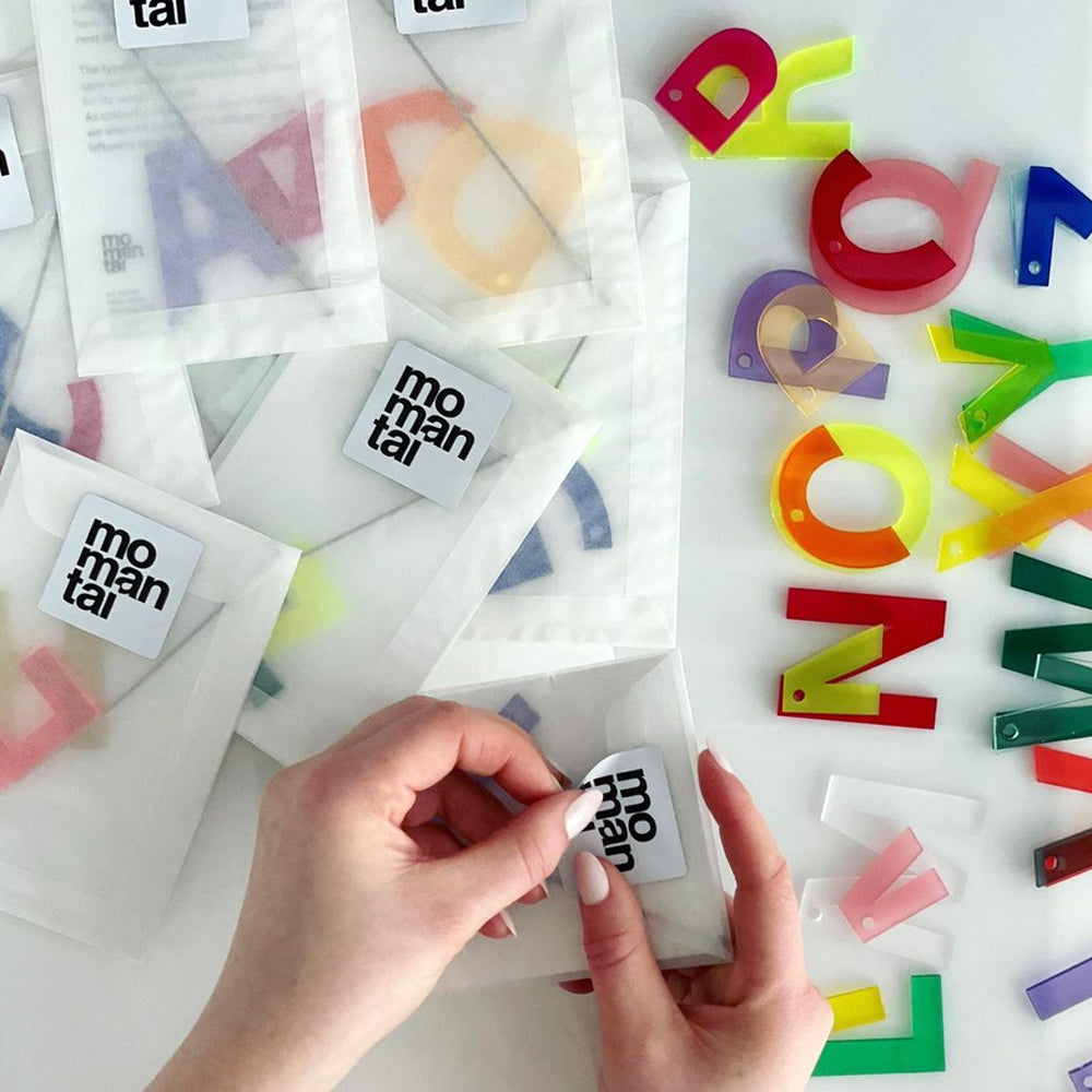 RECYCLED KEY CHAIN ABC