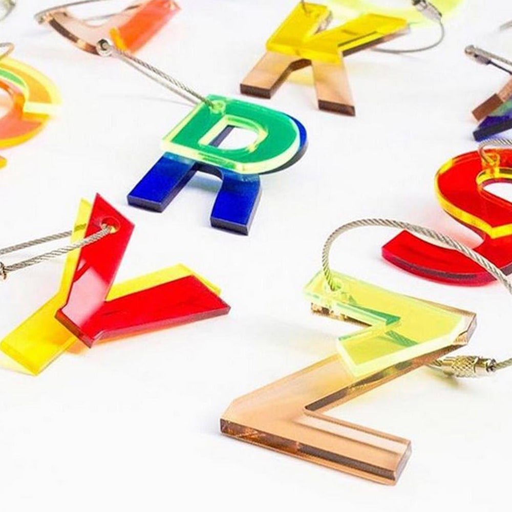 RECYCLED KEY CHAIN ABC