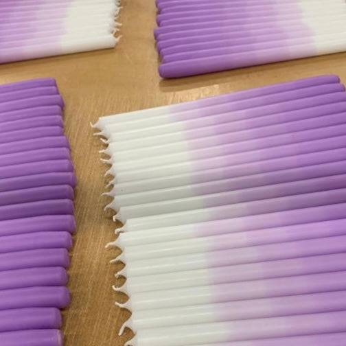 GRADIENT CANDLES | LOVELY LILAC