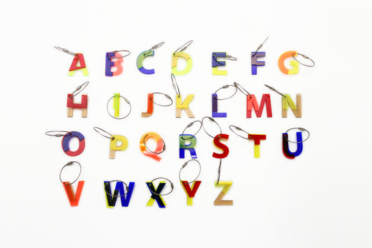 RECYCLED KEY CHAIN ABC