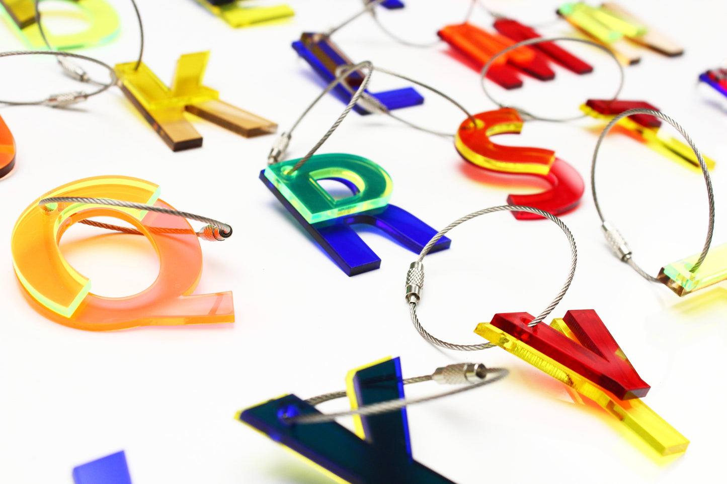RECYCLED KEY CHAIN ABC