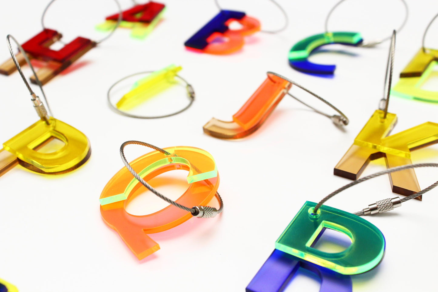 RECYCLED KEY CHAIN ABC