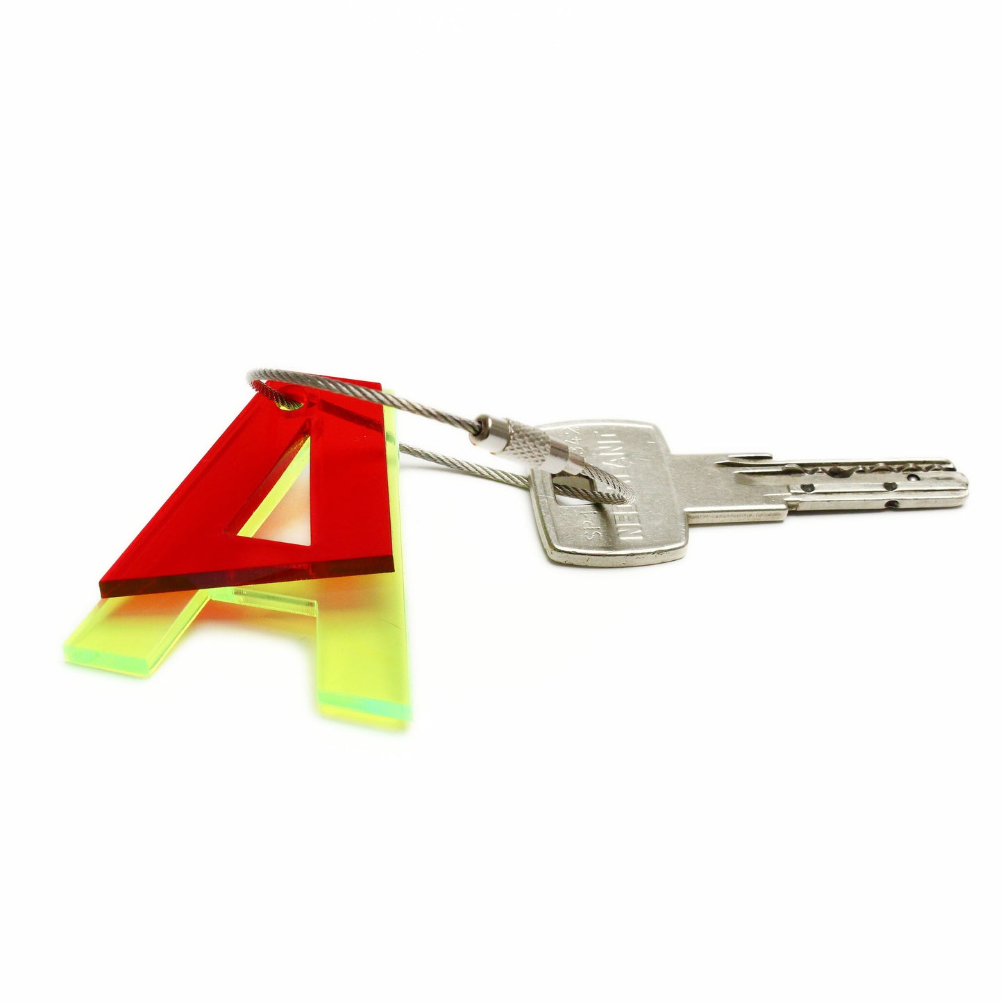 RECYCLED KEY CHAIN ABC