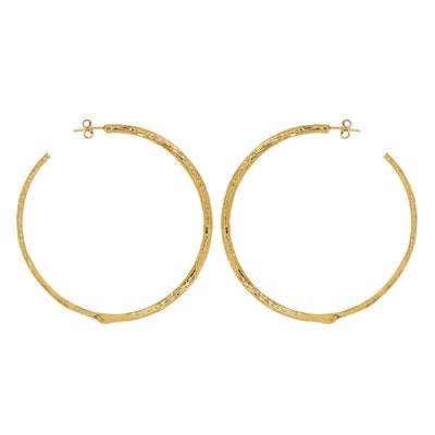 Yaxche XL hoop earrings