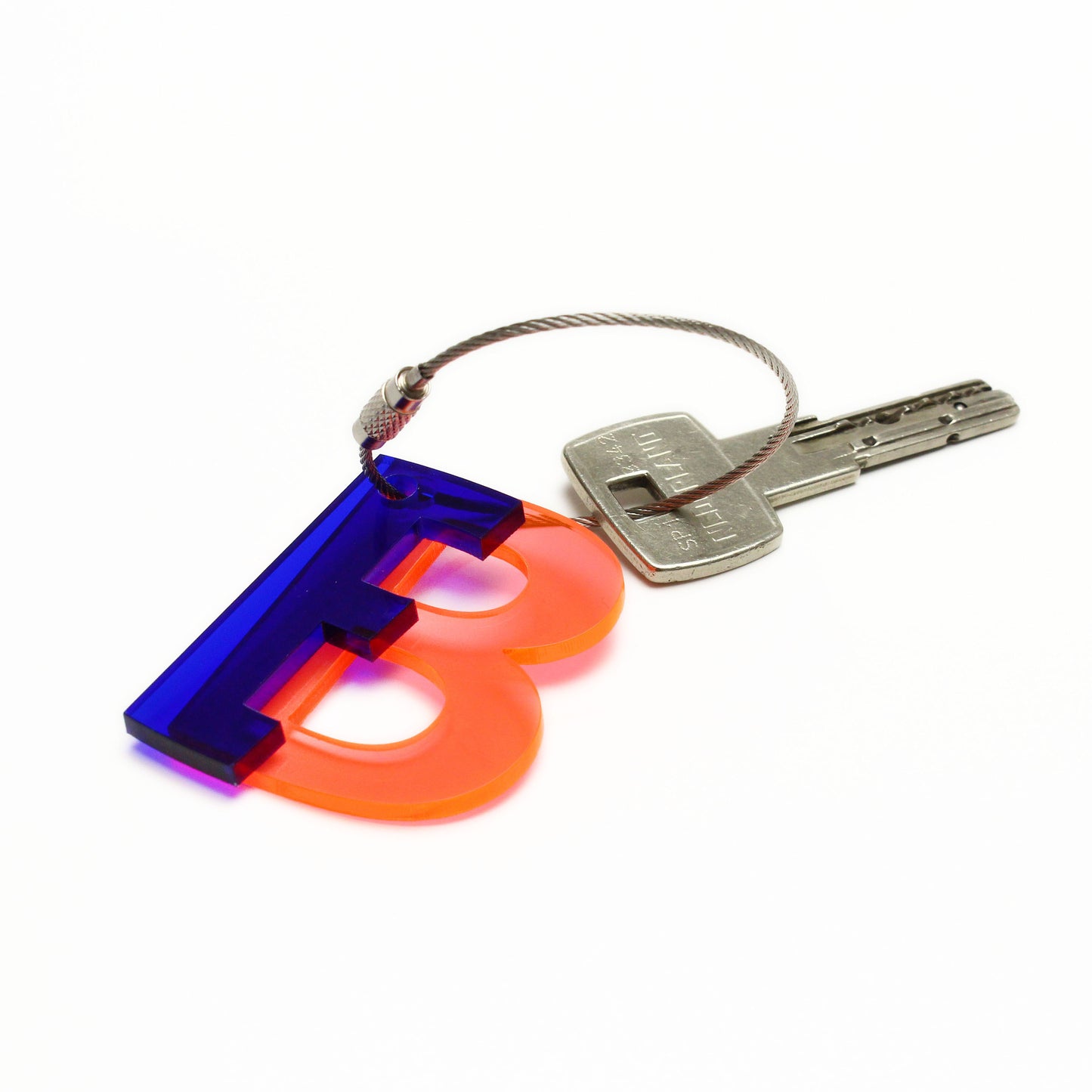 RECYCLED KEY CHAIN ABC