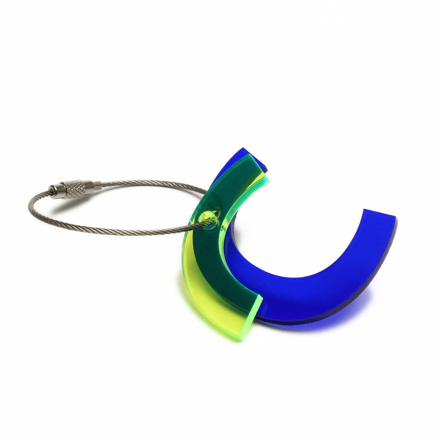 RECYCLED KEY CHAIN ABC