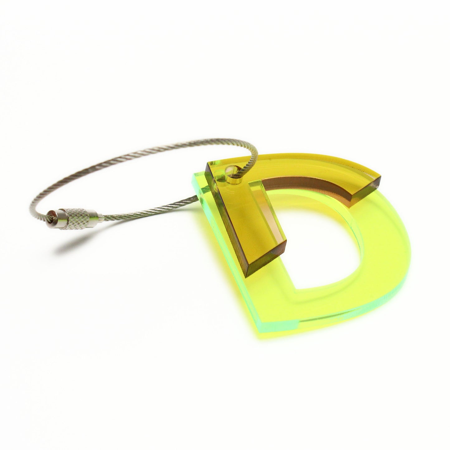 RECYCLED KEY CHAIN ABC