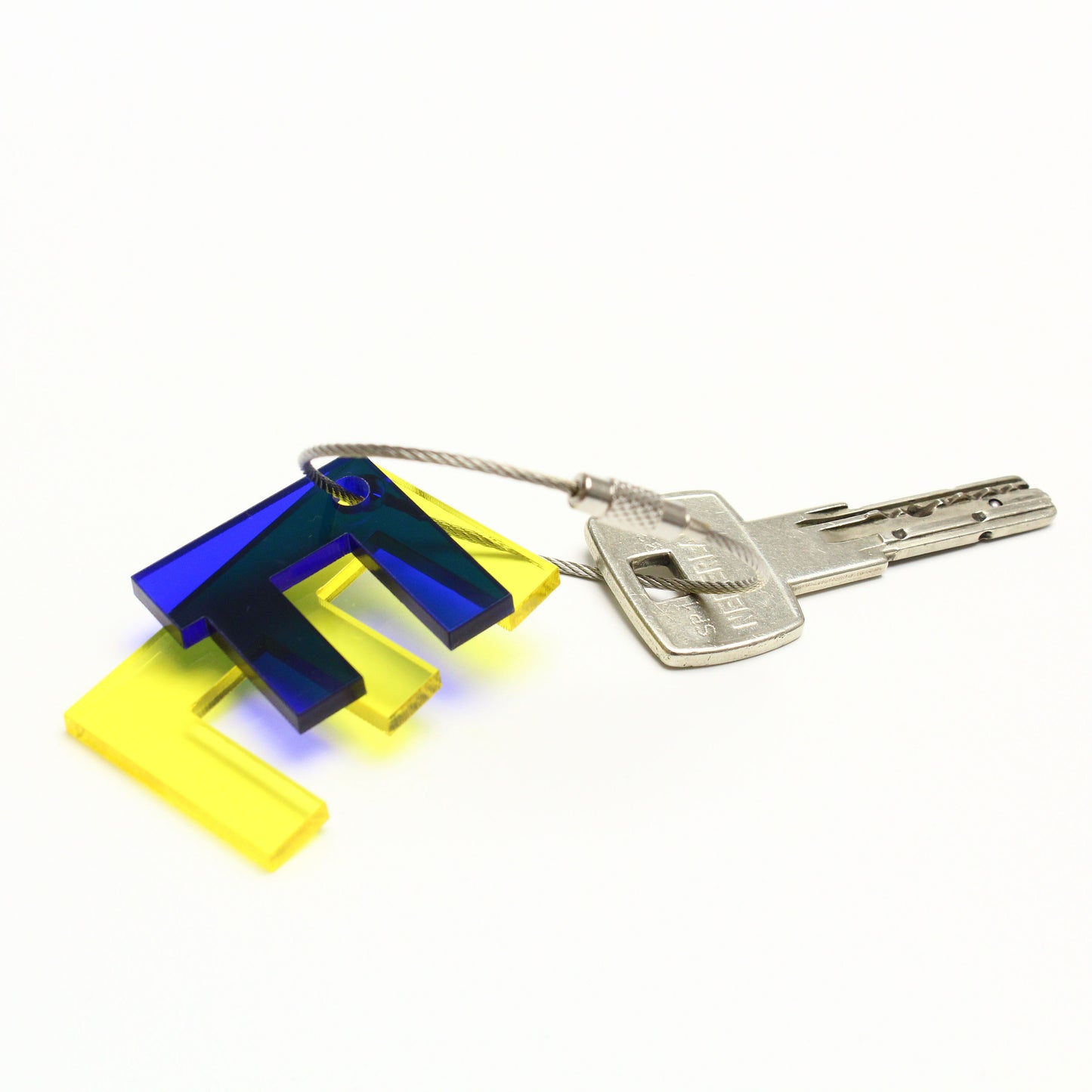 RECYCLED KEY CHAIN ABC
