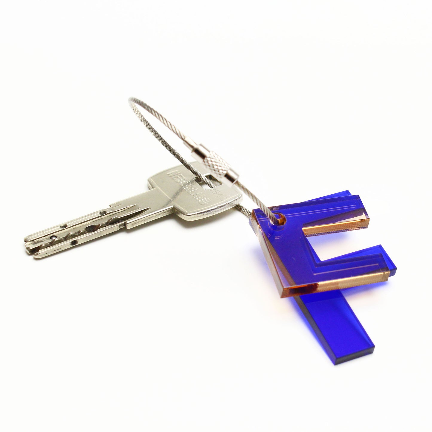 RECYCLED KEY CHAIN ABC