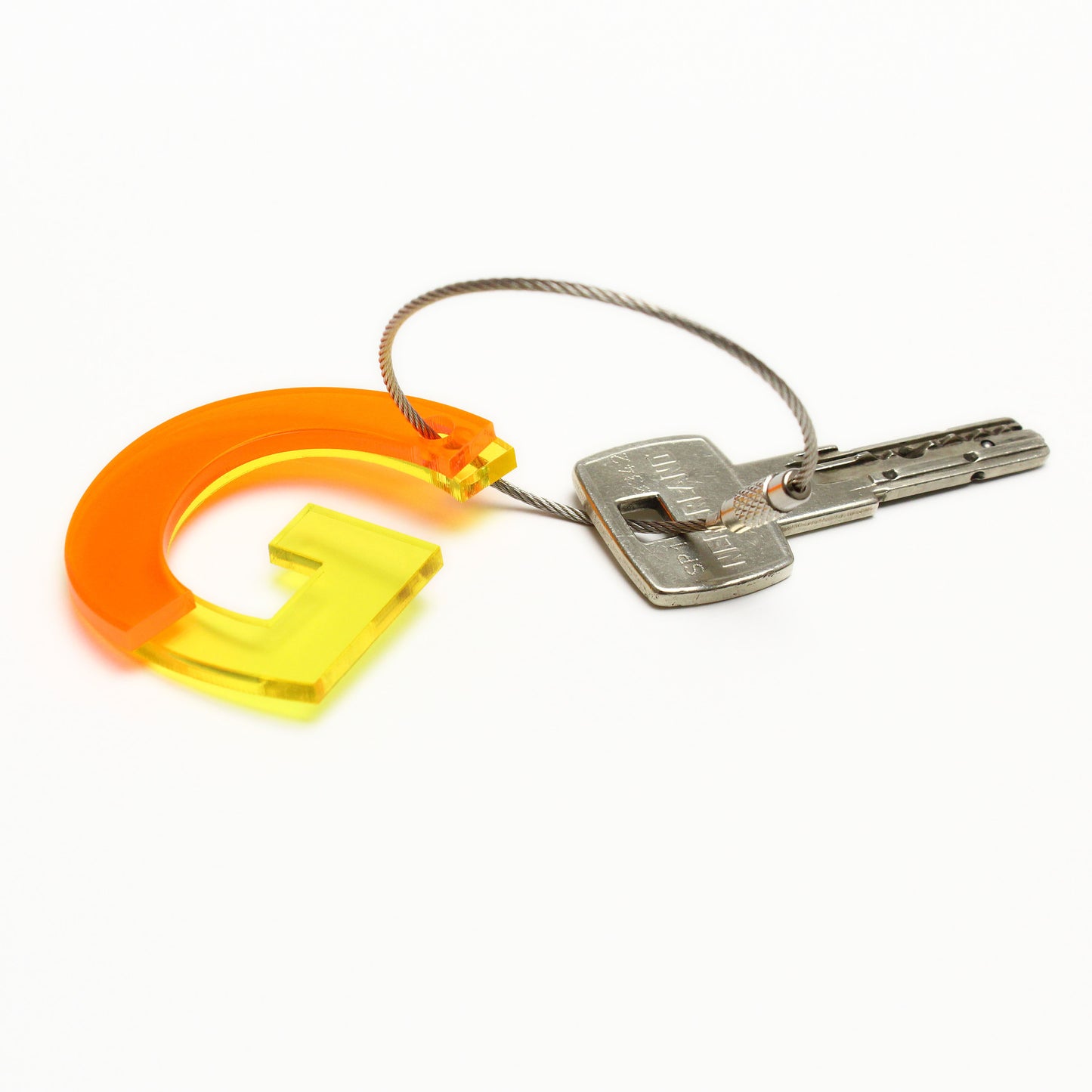 RECYCLED KEY CHAIN ABC