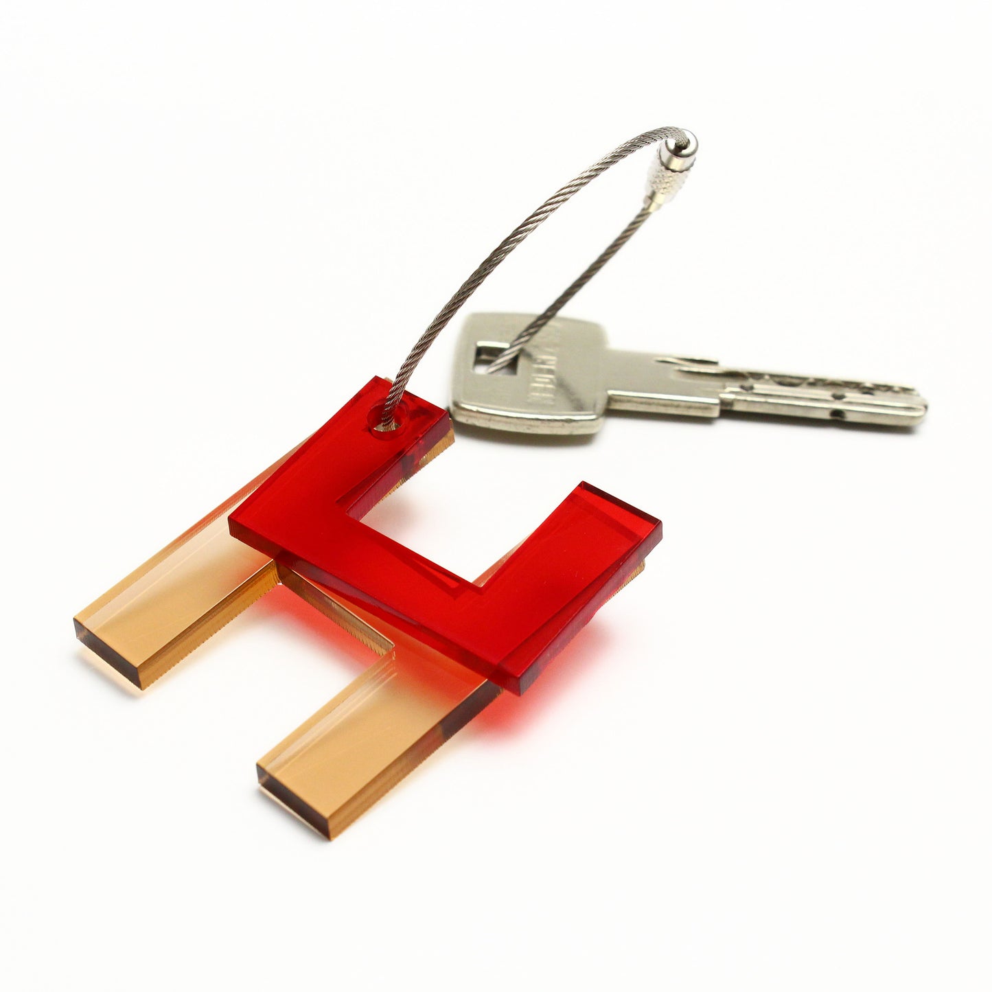 RECYCLED KEY CHAIN ABC