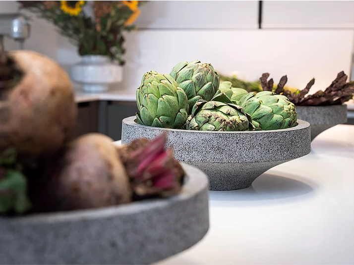Lavastone bowl