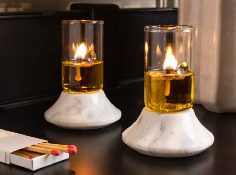 LOTUS candle set (white)