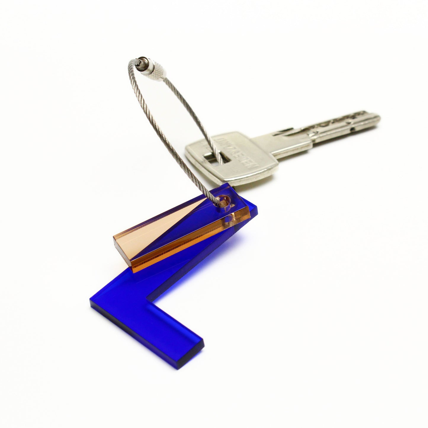 RECYCLED KEY CHAIN ABC