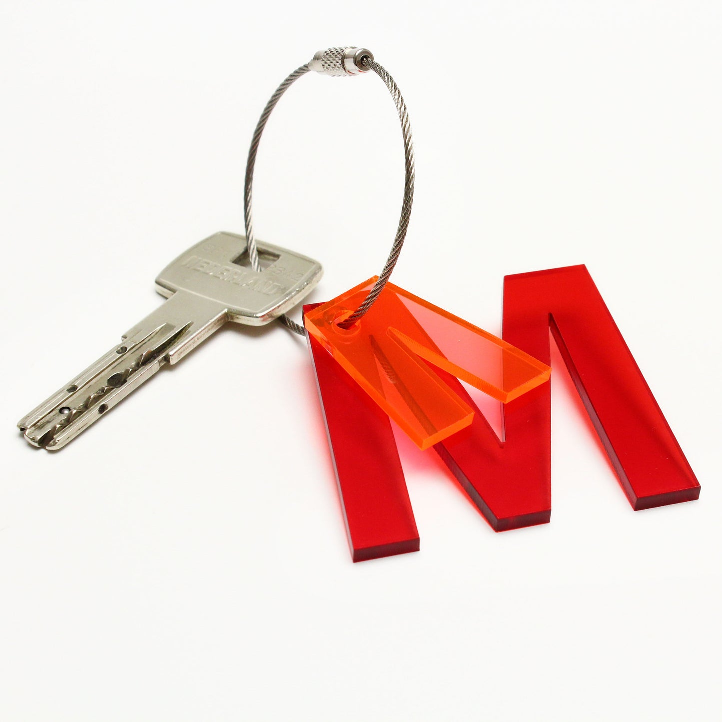 RECYCLED KEY CHAIN ABC