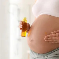 Gift Box for the future Mum -with 1 organic soap, 1 massage oil