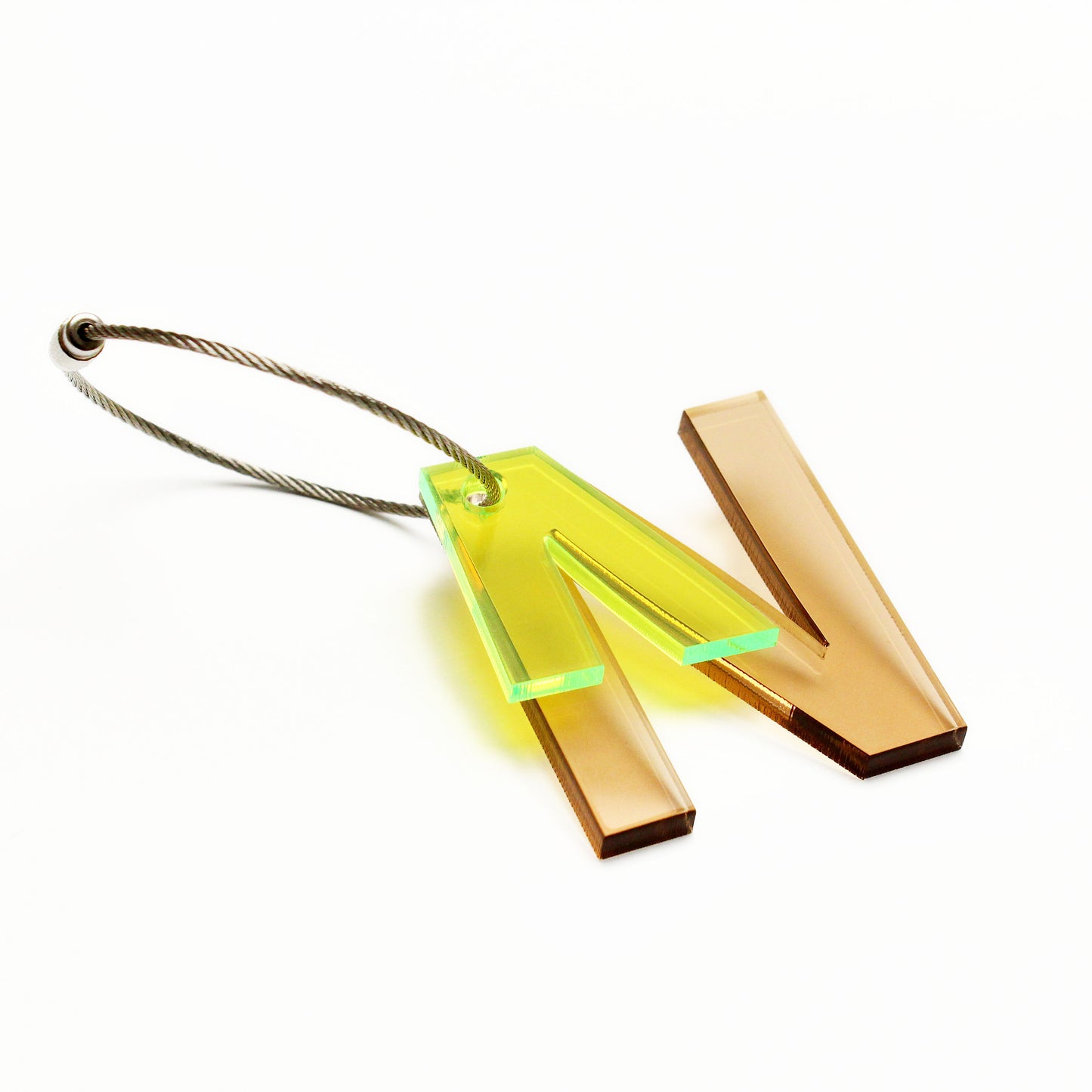 RECYCLED KEY CHAIN ABC