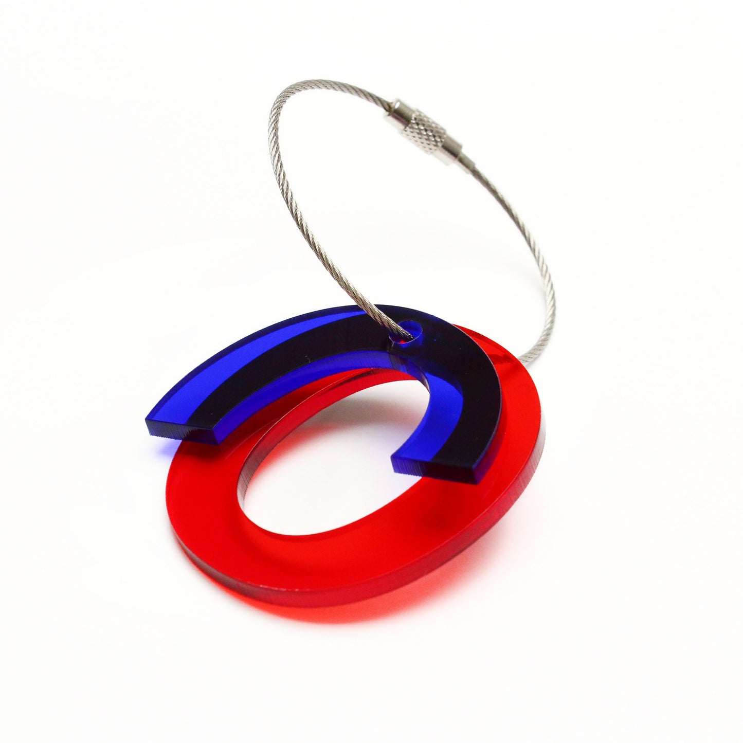 RECYCLED KEY CHAIN ABC