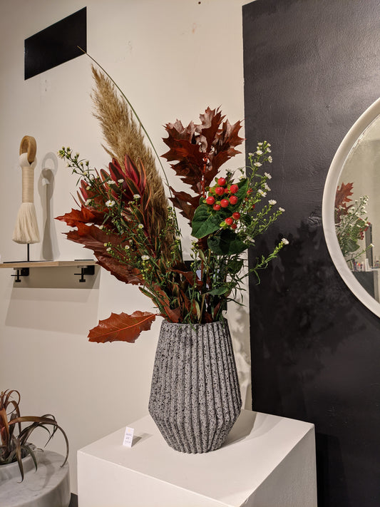 Lavastone Flower Vase