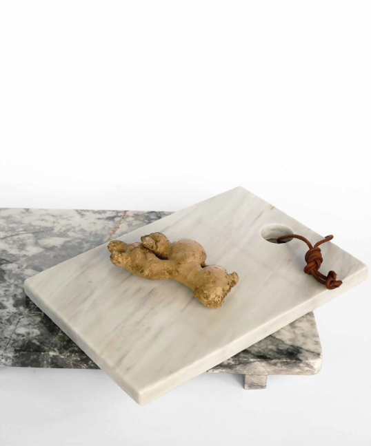 Marble PLate With Pins