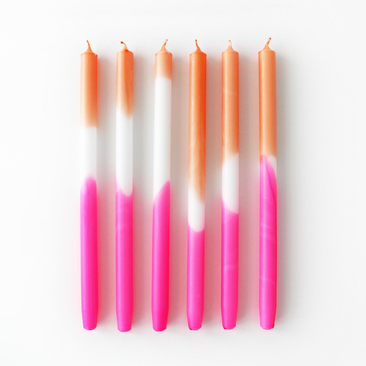 POPPY PUNCH DIP DYE CANDLES | single piece
