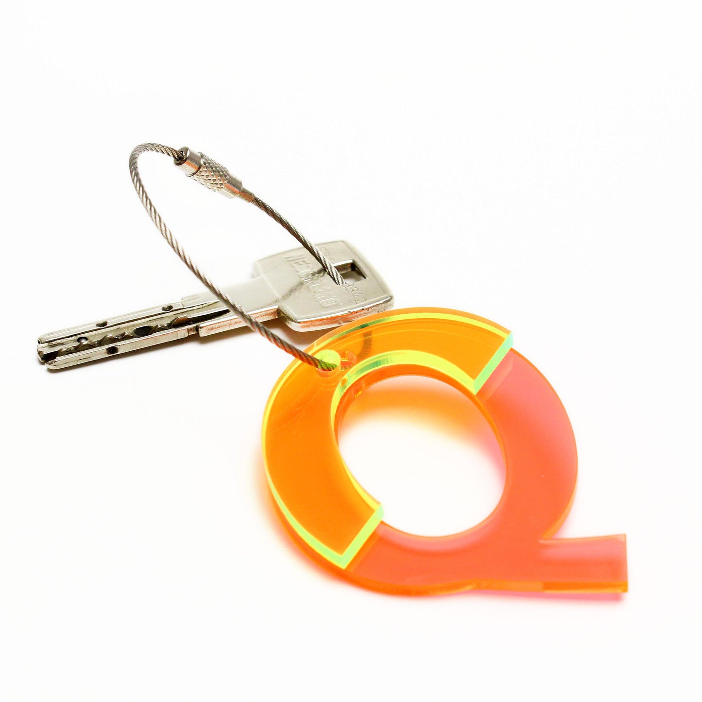 RECYCLED KEY CHAIN ABC
