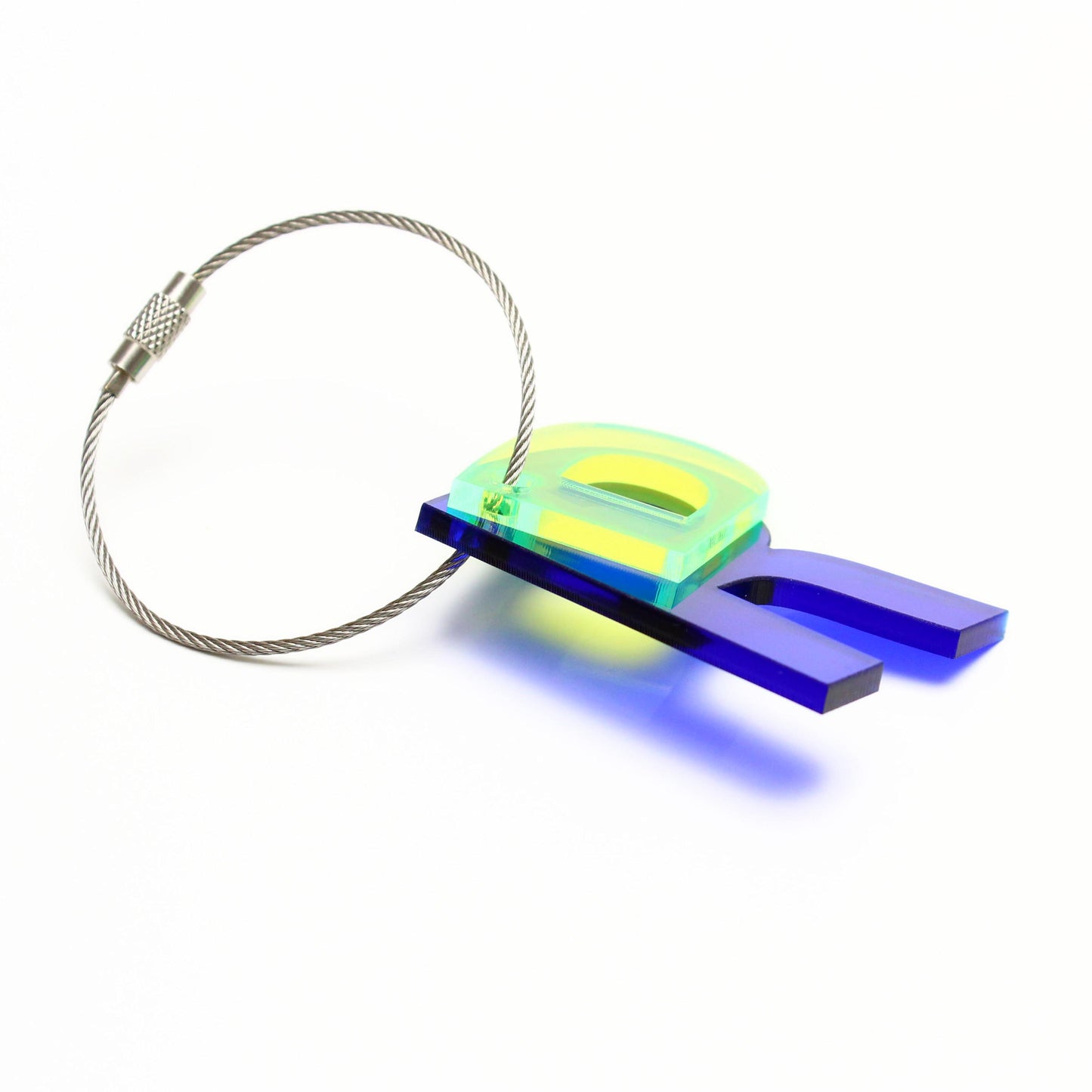 RECYCLED KEY CHAIN ABC