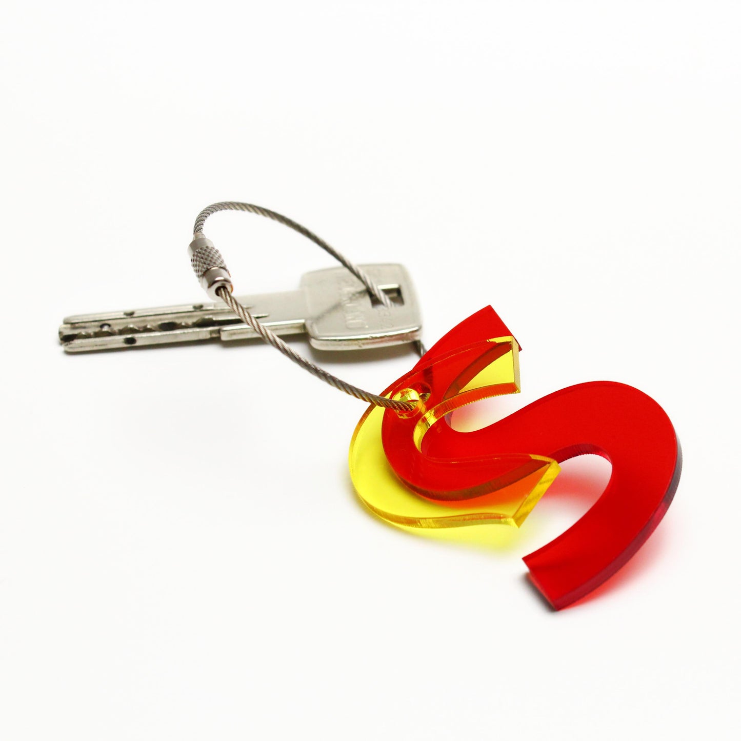 RECYCLED KEY CHAIN ABC