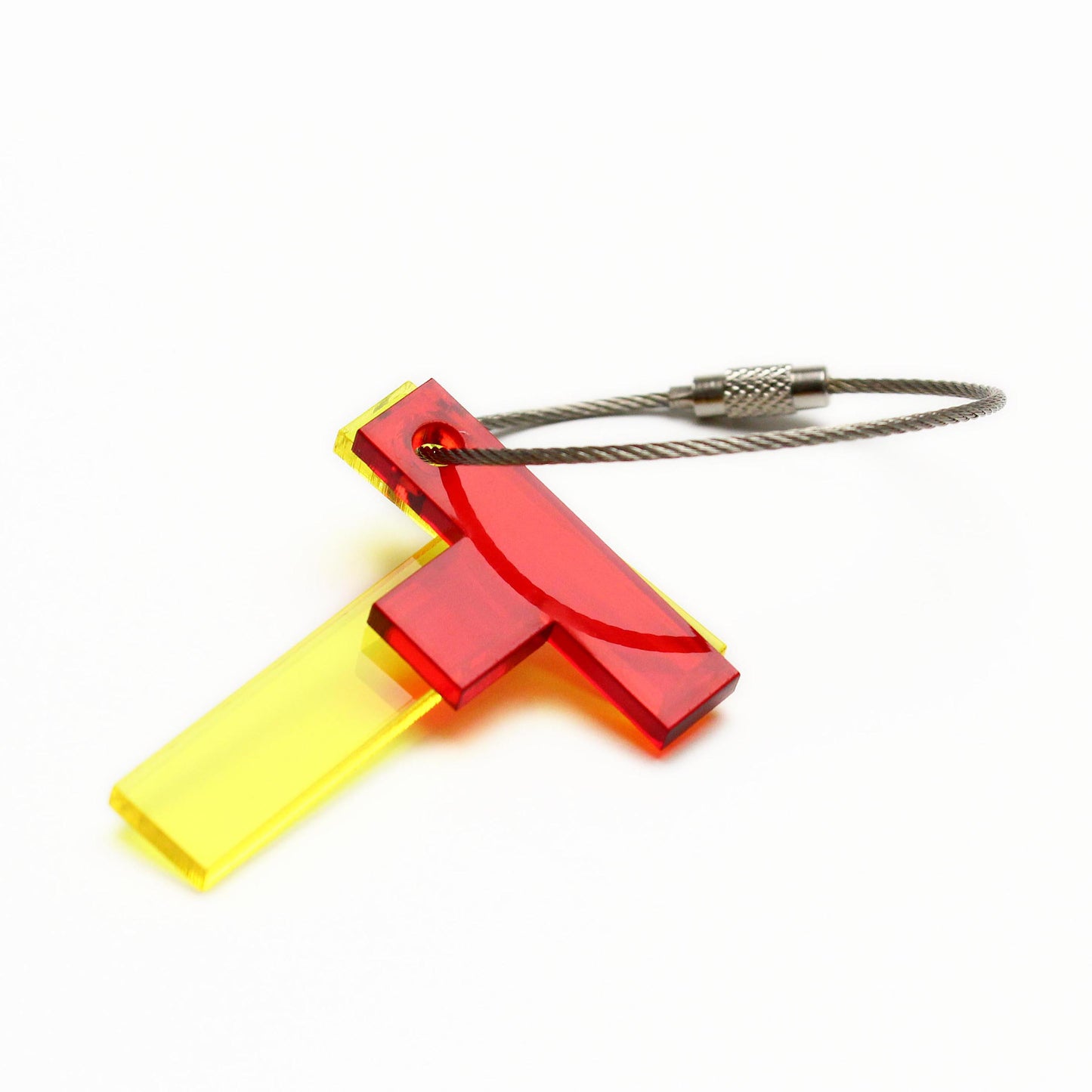 RECYCLED KEY CHAIN ABC