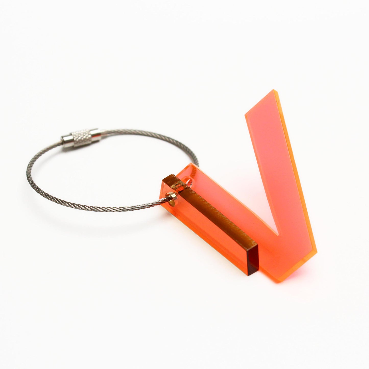 RECYCLED KEY CHAIN ABC