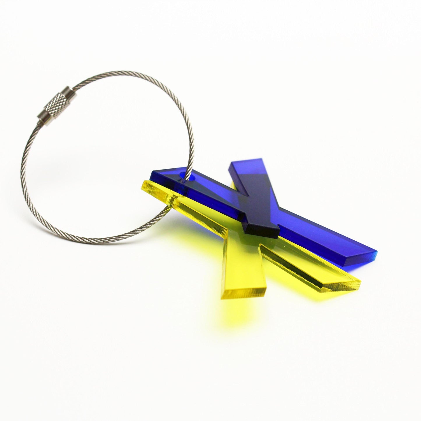 RECYCLED KEY CHAIN ABC