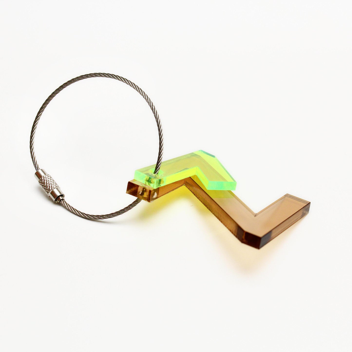 RECYCLED KEY CHAIN ABC