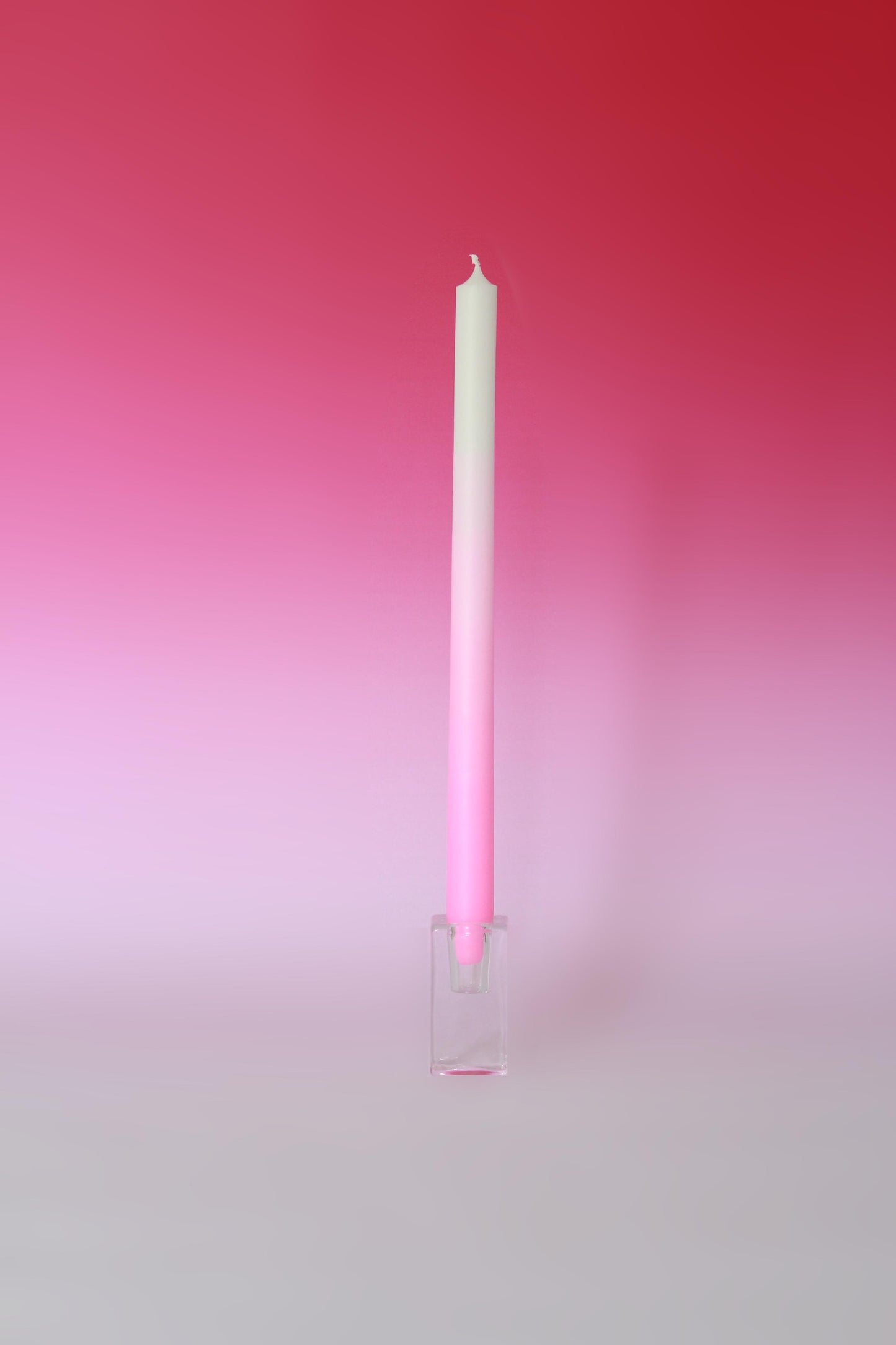 GRADIENT CANDLES | HOT PINK (set of 6, in a gift box)