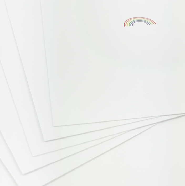 RAINBOW POSTCARDS (SET OF 5)