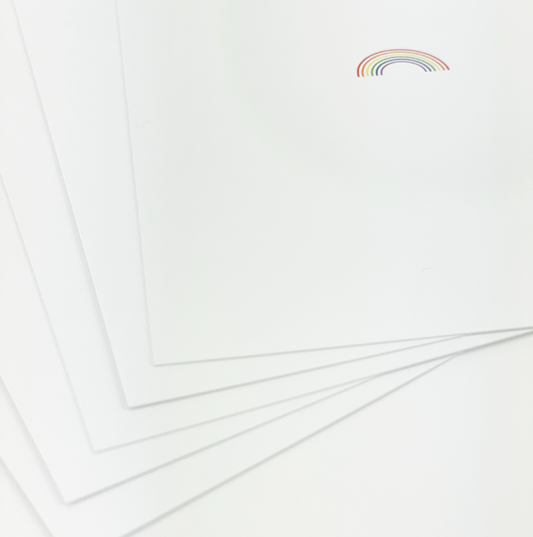 RAINBOW POSTCARDS (SET OF 5)