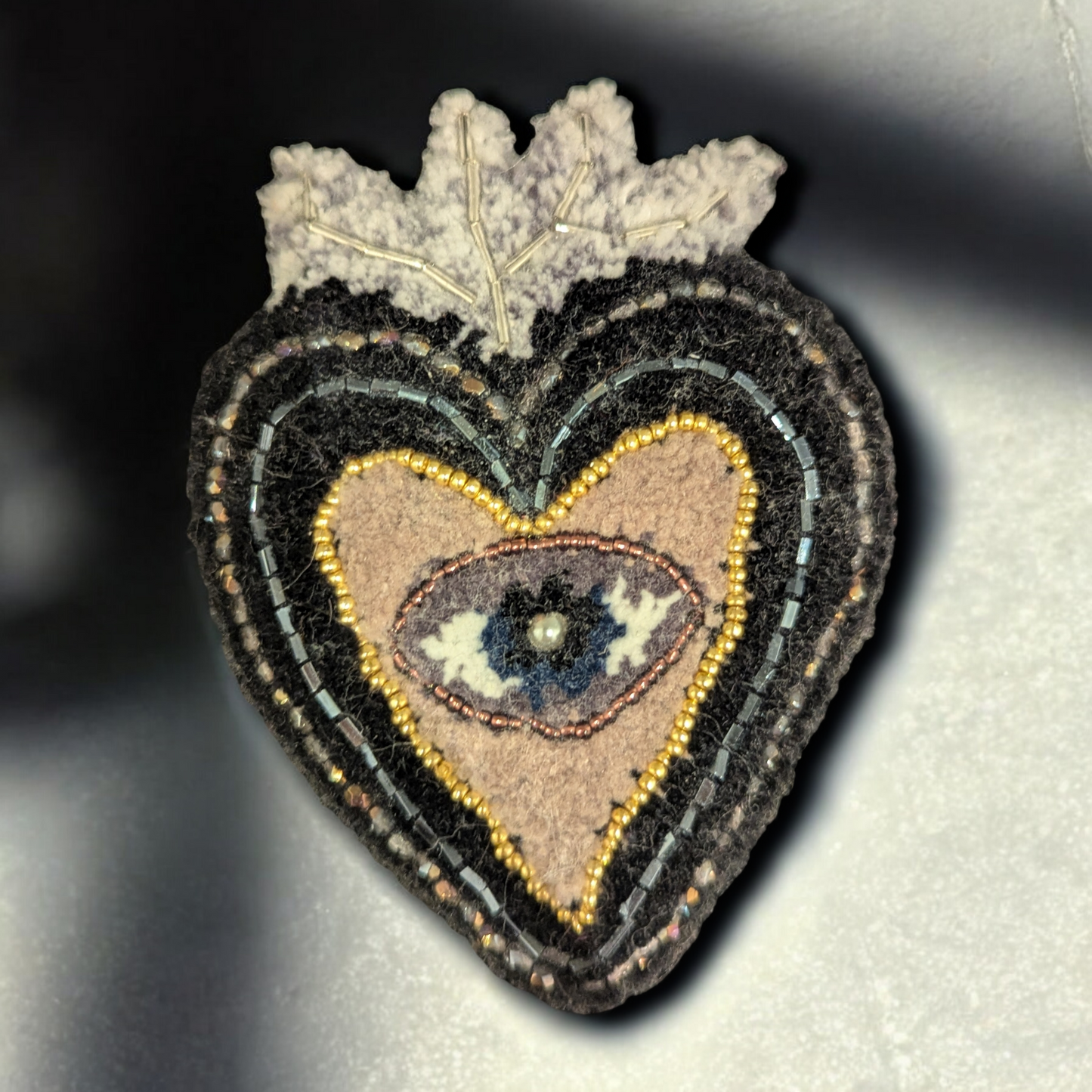 Brooch Heart (large)