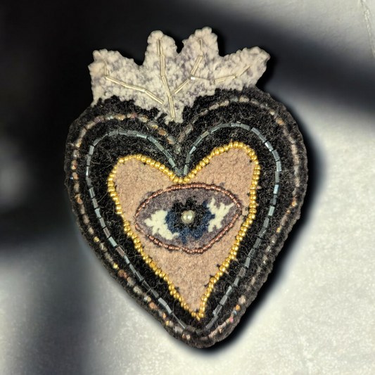 Brooch Heart (large)