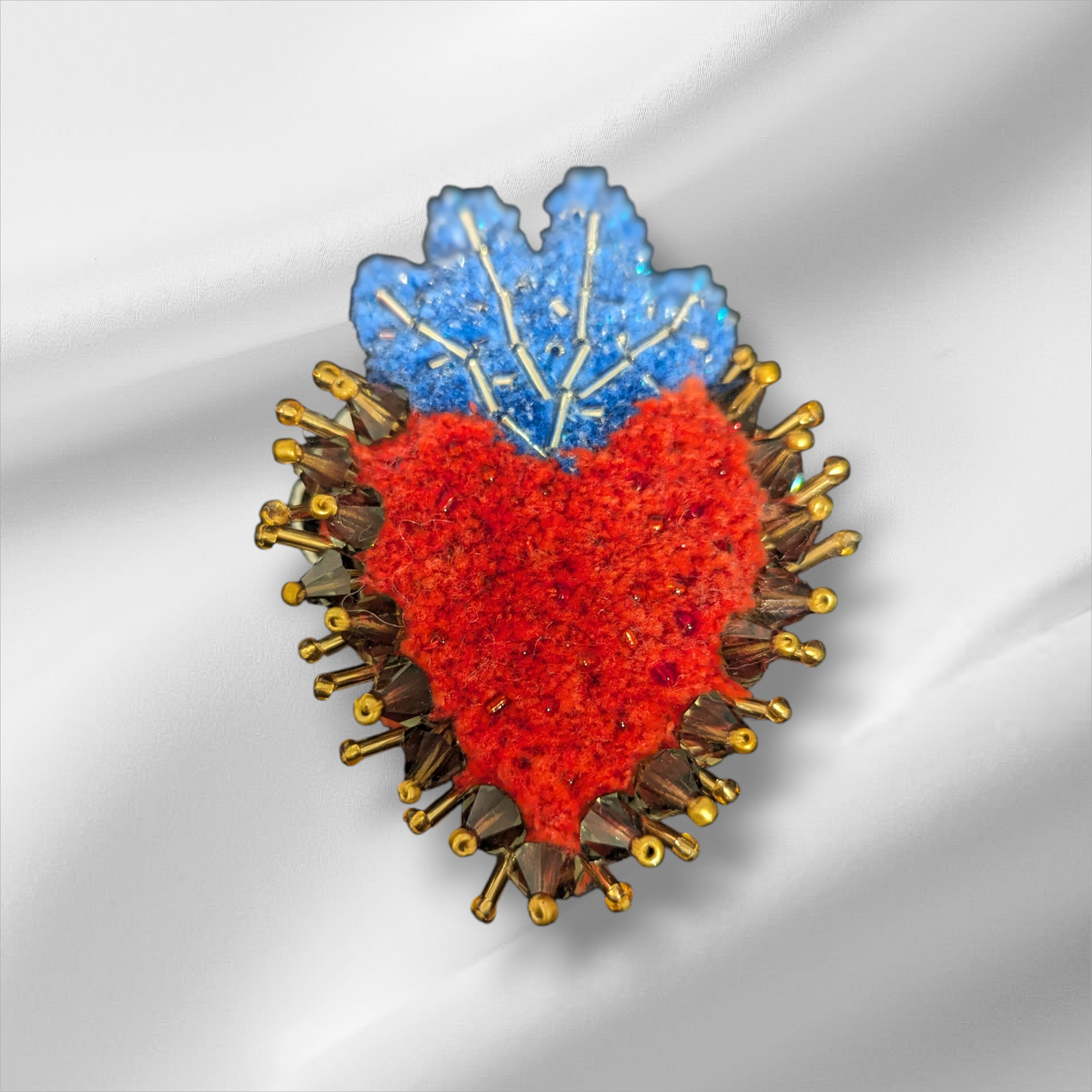 Broche coeur
