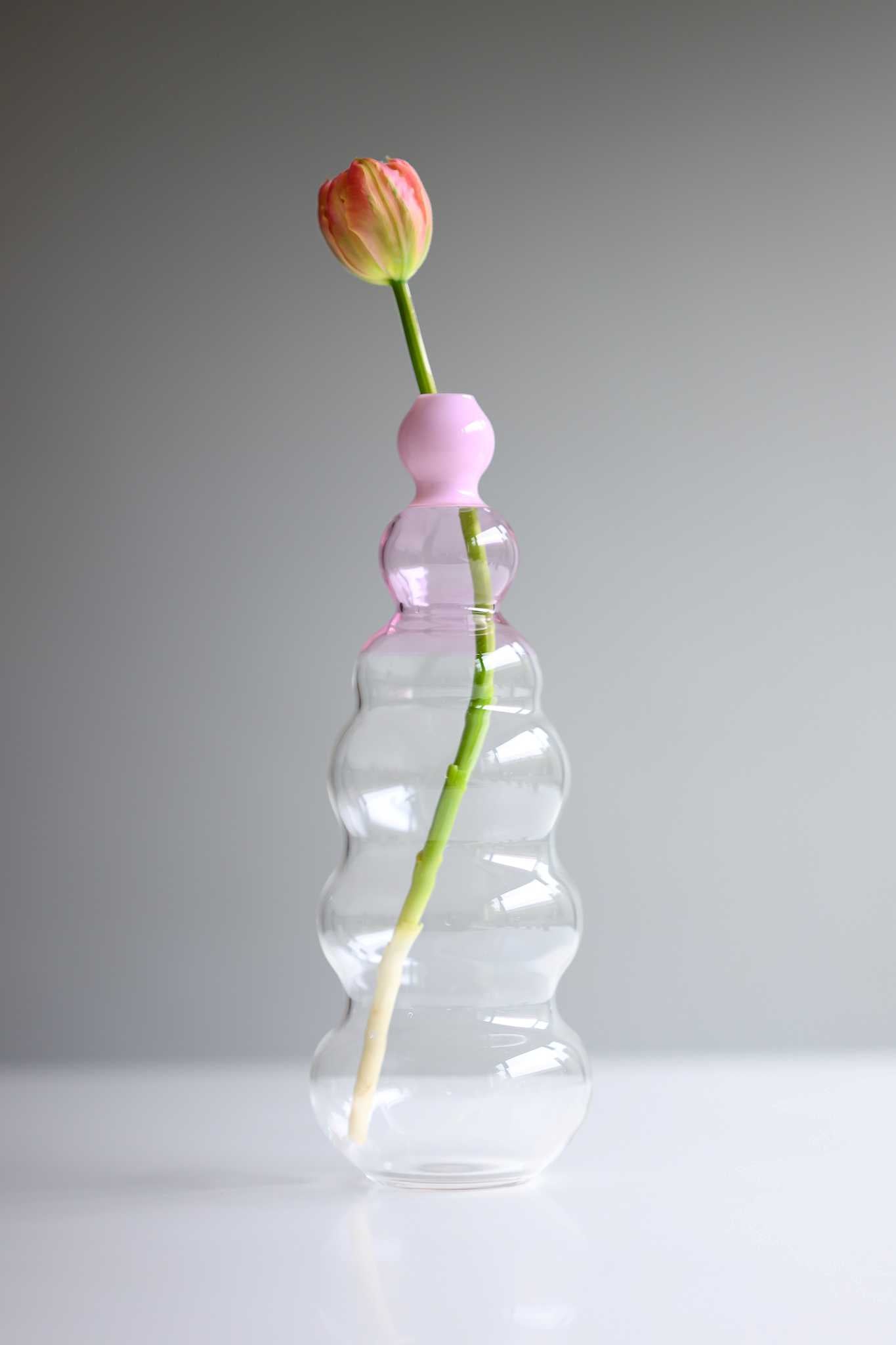 Handblown Vase PINK, by Els Flossie