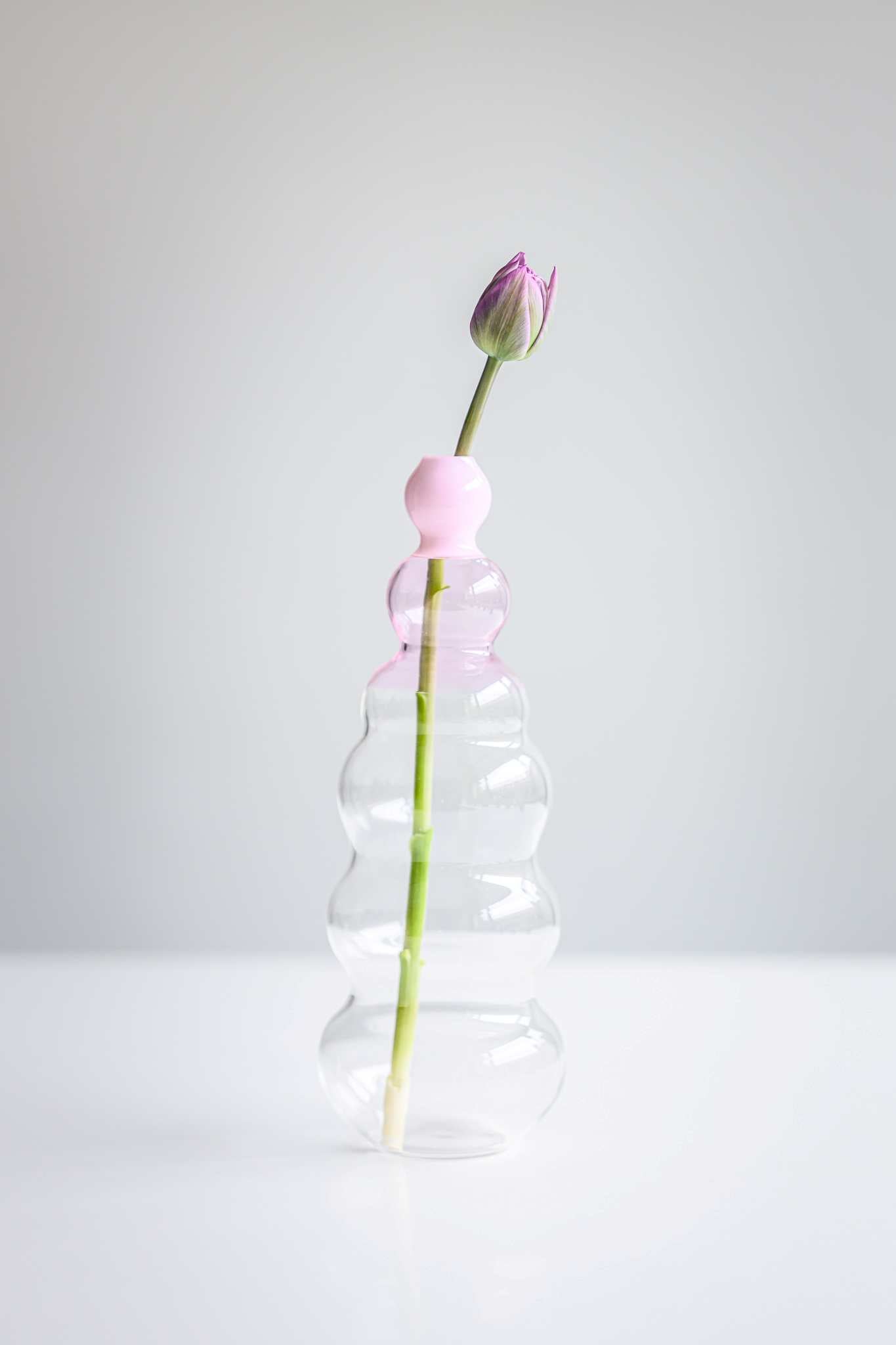 Handblown Vase PINK, by Els Flossie