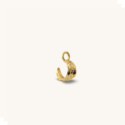 Huggies Medium Hoop Earrings with Amaterasu Charms