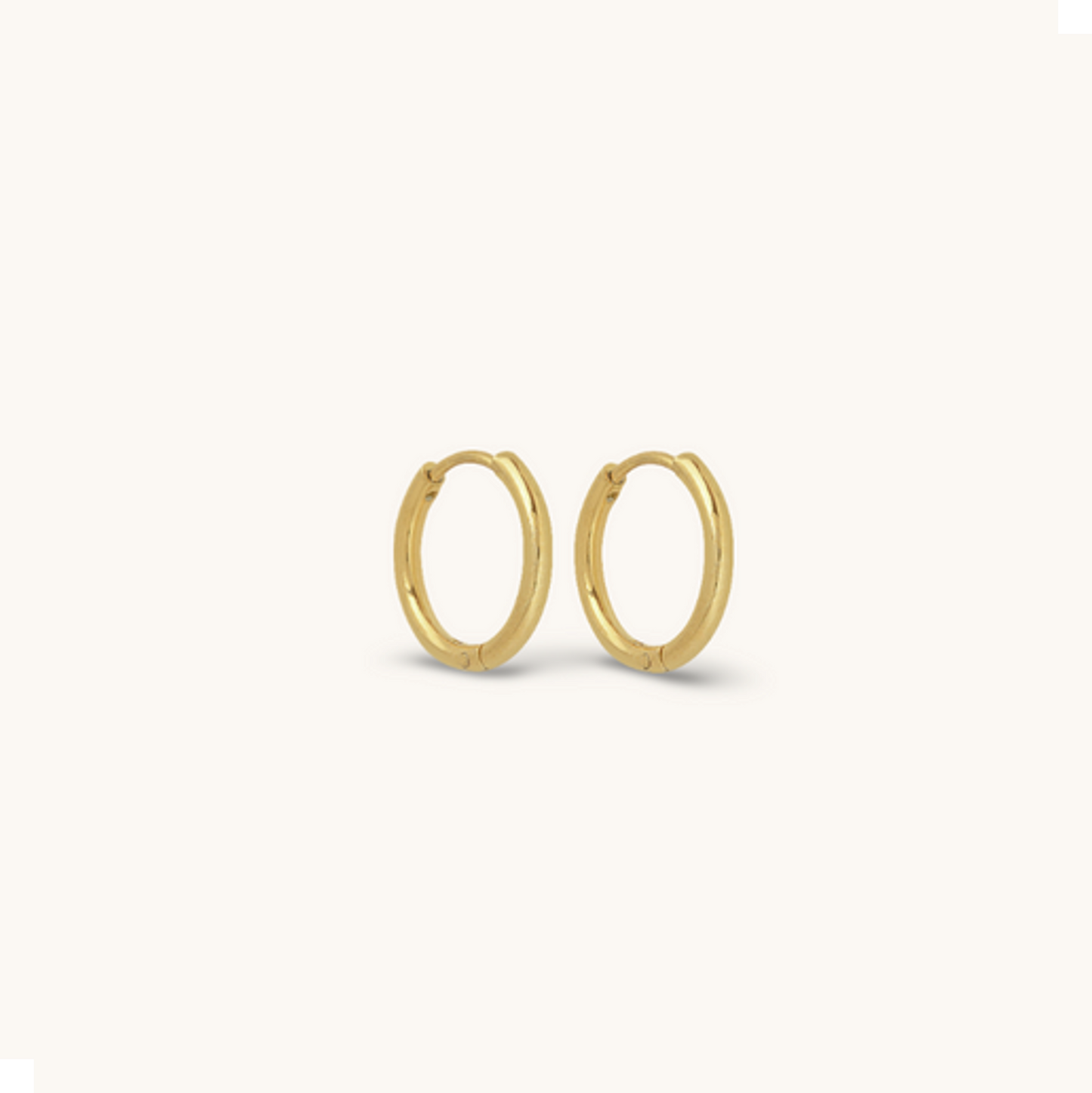 Huggies Medium Hoop Earrings with Amaterasu Charms