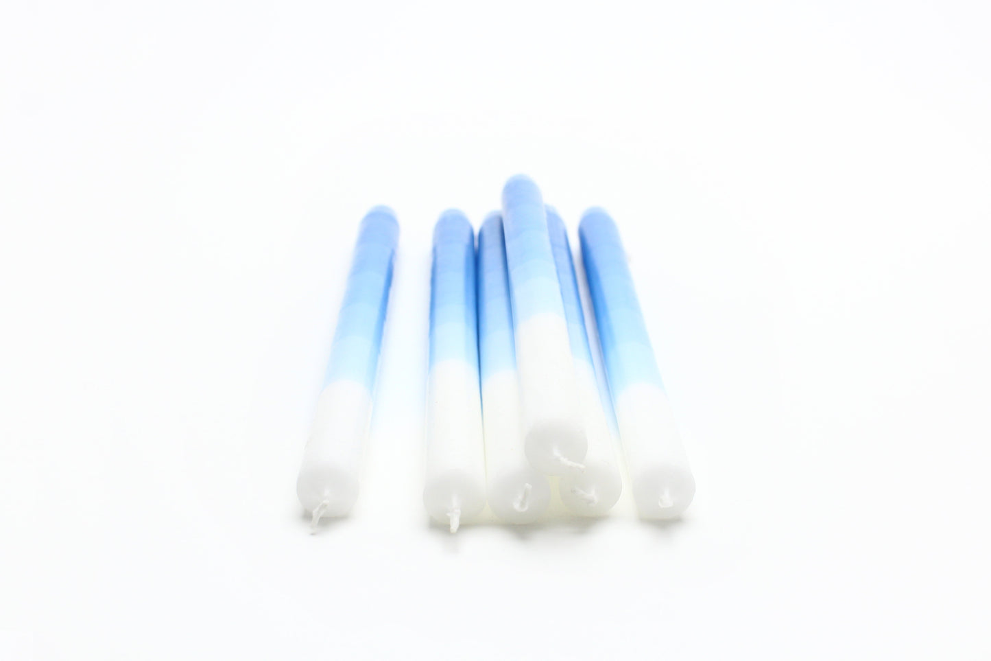 GRADIENT CANDLES | DENIM BLUE (set of 6, in a gift box)