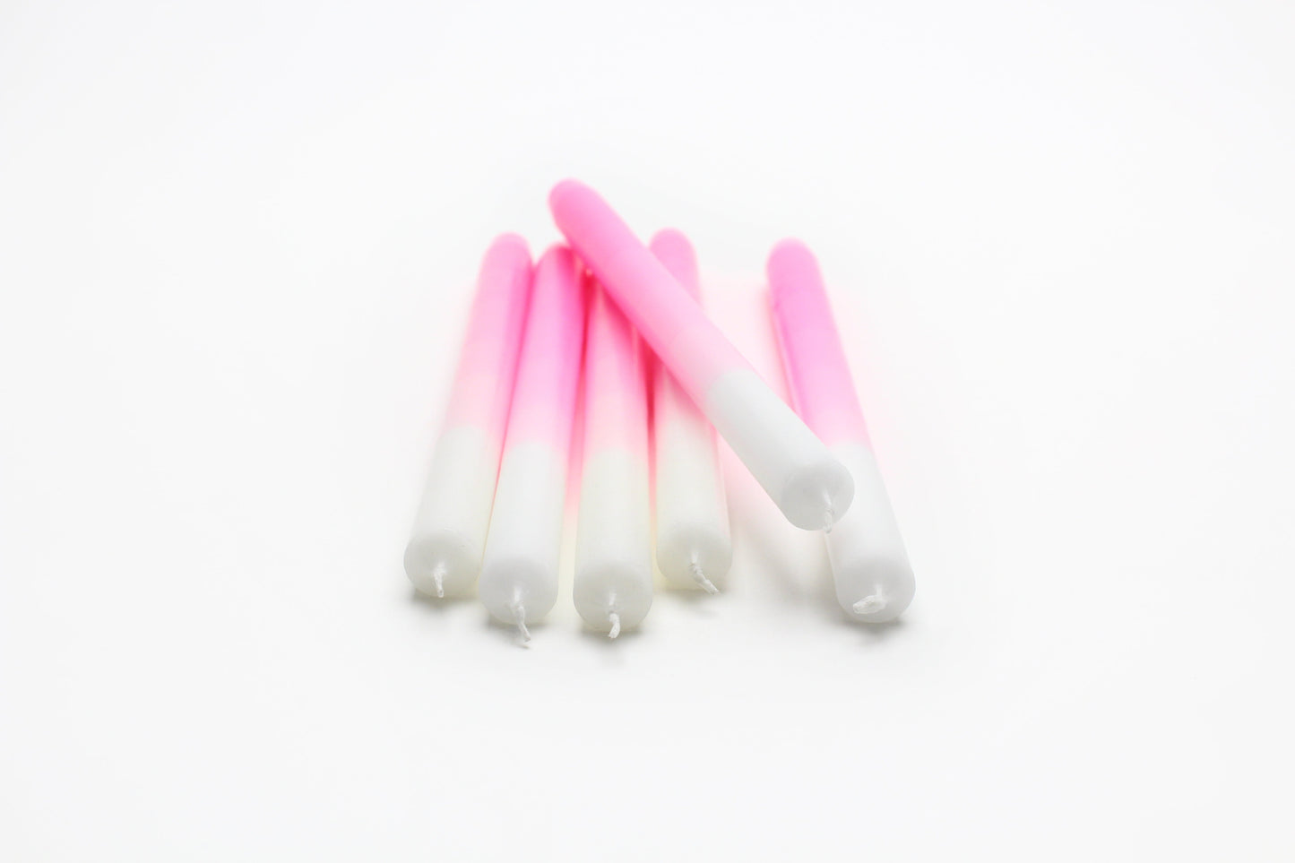 GRADIENT CANDLES | HOT PINK (set of 6, in a gift box)