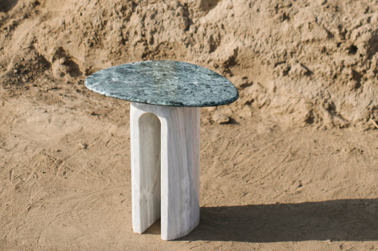 Marble Side Table (high)