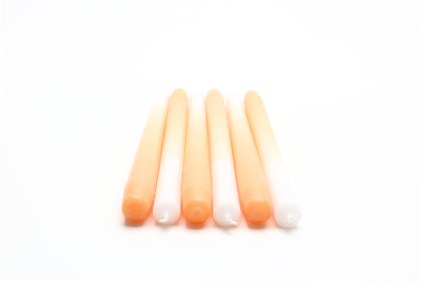 GRADIENT CANDLES | DUTCH ORANGE (set of 6, in a gift box)