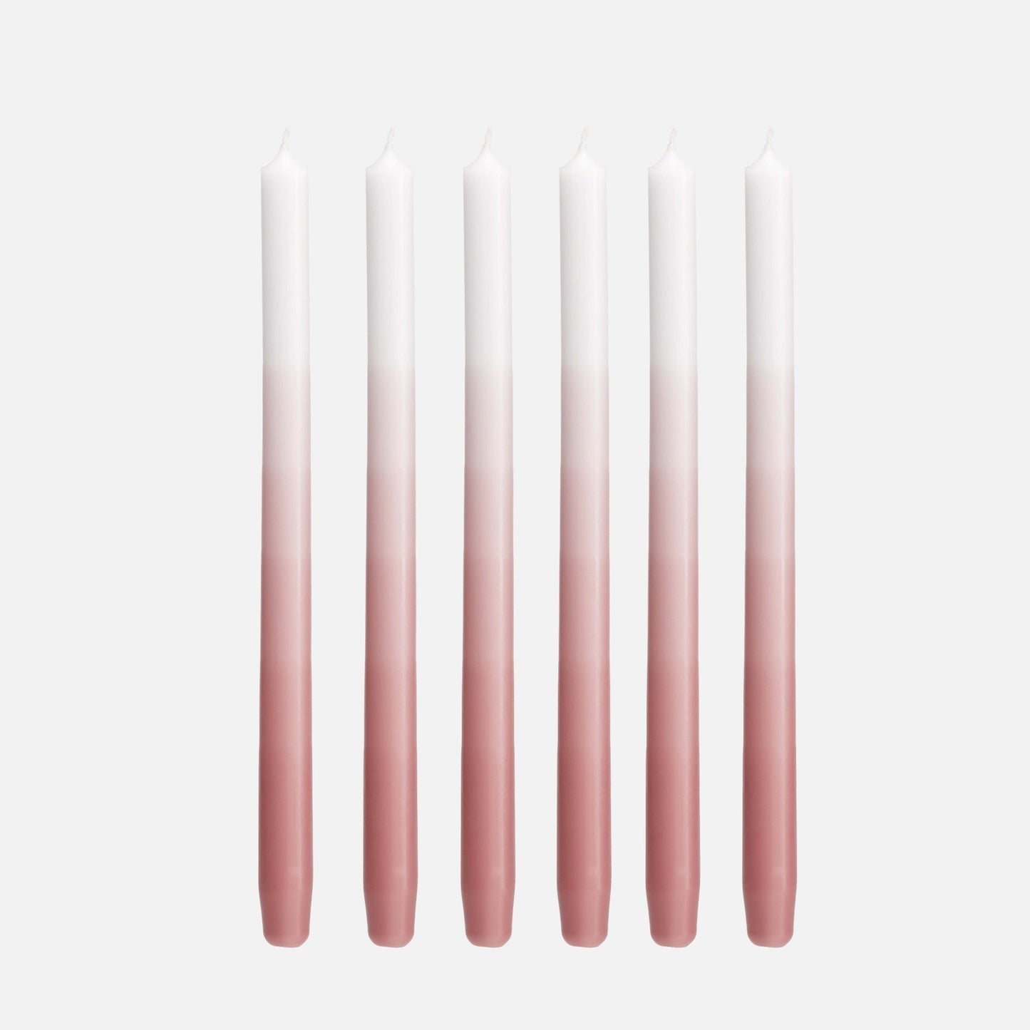 GRADIENT CANDLES | AUTUMN RED (set of 6, in a gift box)